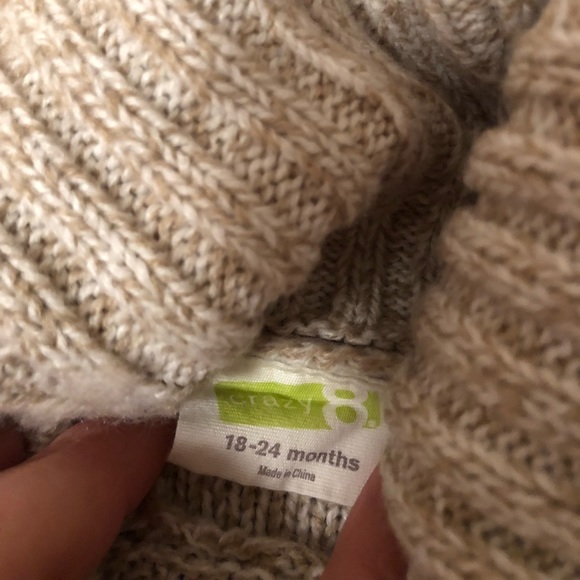 Crazy 8s Girls Knit Poncho - Picture 3 of 3